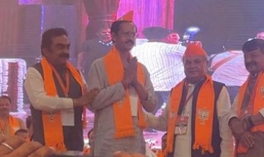 MP Elections: वेदप्रकाश सहित तीन पूर्व आईएएस आफिसर भाजपा में शामिल